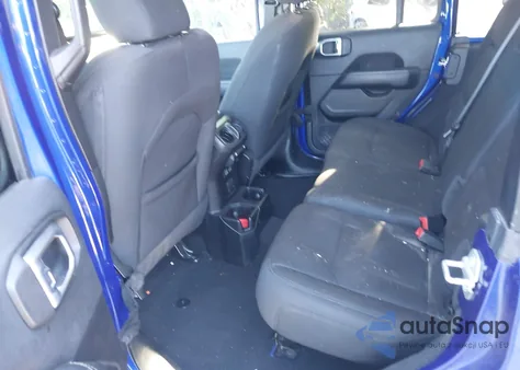 2020 Jeep Wrangler Unlimited Sahara z USA, uszkodzony, nr VIN 1C4HJXEN6LW272423